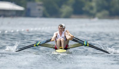 Male Olympic rowing team