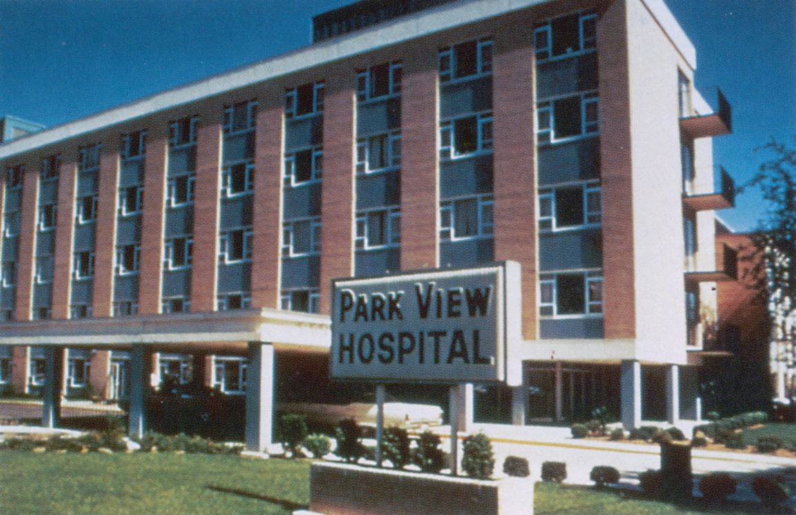 Exterior of Park View Hospital