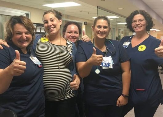 A group of female nurses