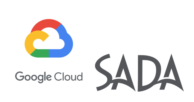 Google Cloud and SADA logos