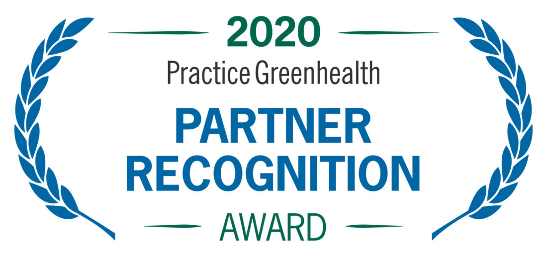Logo for 2020 Practice Greenhealth Partner Recognition Award