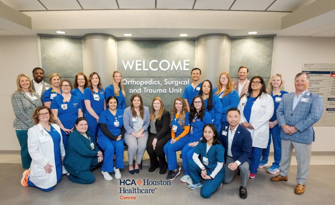 HCA Houston Healthcare Conroe colleagues 